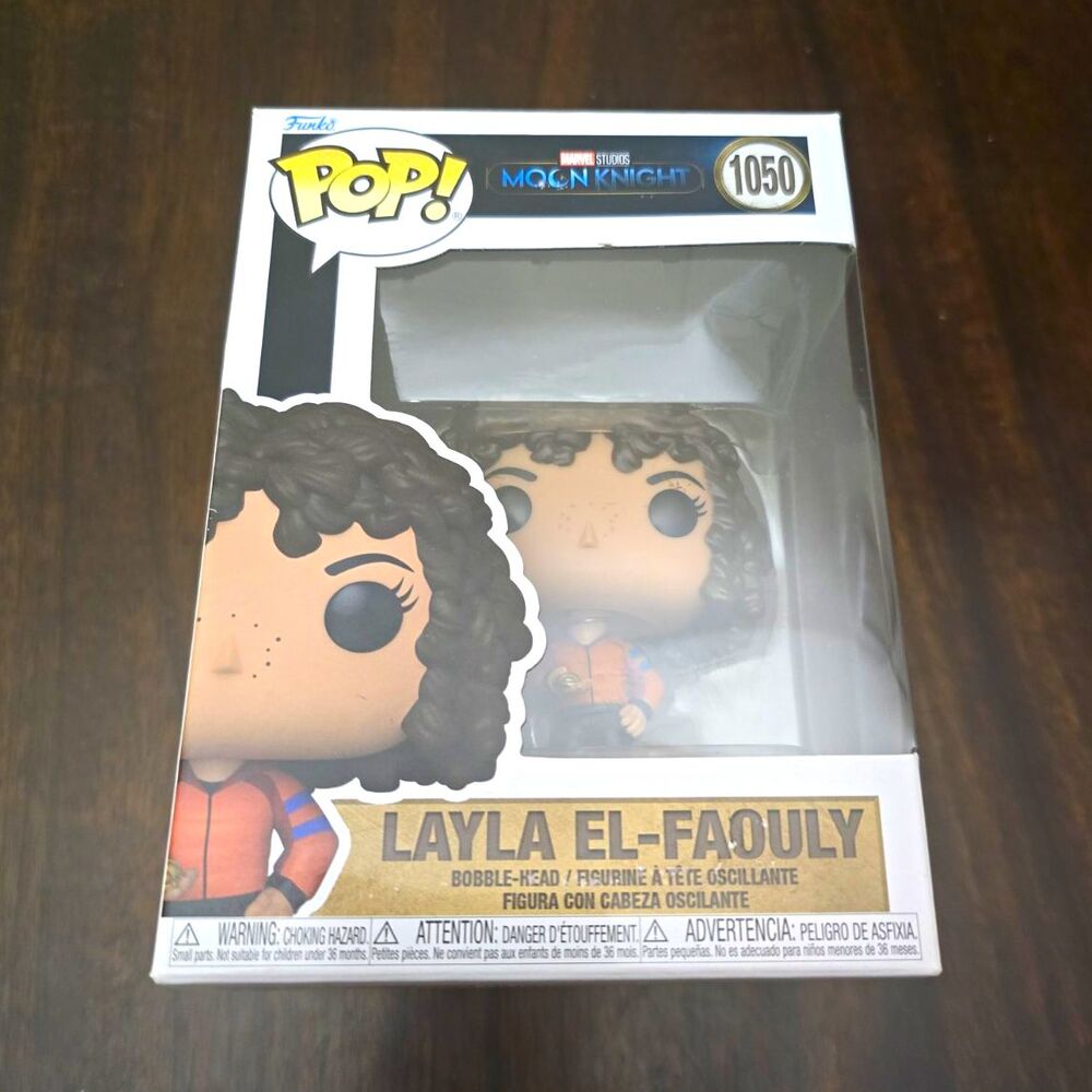 Funko Pop! Marvel Moon Knight Layla El-Faouly Bobble-Head Vinyl #1050